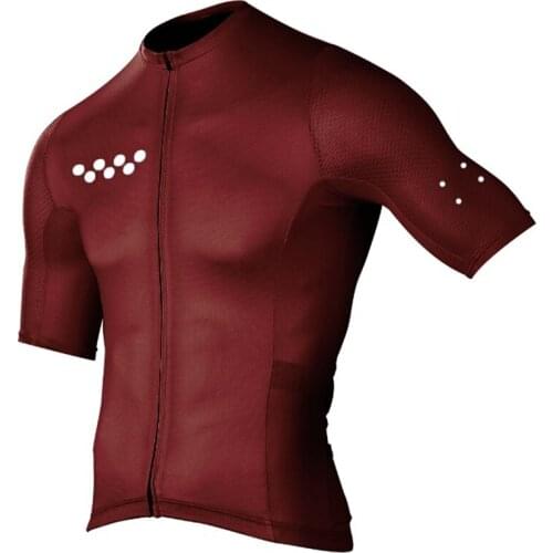 TEAM the pedla new air mesh short sleeve cycling jersey men Colorful rainbow color series go pro riding shirt Pink red sportwear