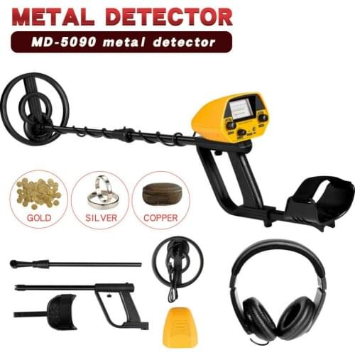 MD-5090 Metal Detector Detection Instrument Underground Metal Detector Metal Finder Gold Detector Hunter Treasure Gold Digger
