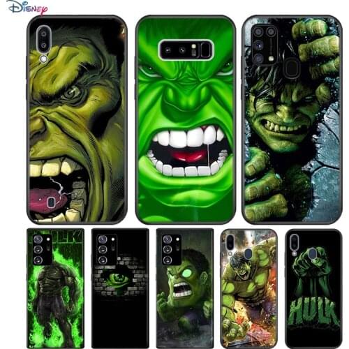 Marvel Hulk Avengers For Samsung Galaxy Note 20 10 9 8 Plus Ultra Lite M31 M31S M10 M20 M02 M30 M40 Soft Phone Case