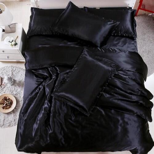 J Luxury Bedding set Queen Duvet Cover Set Silk Comforter Bedding Set RC04