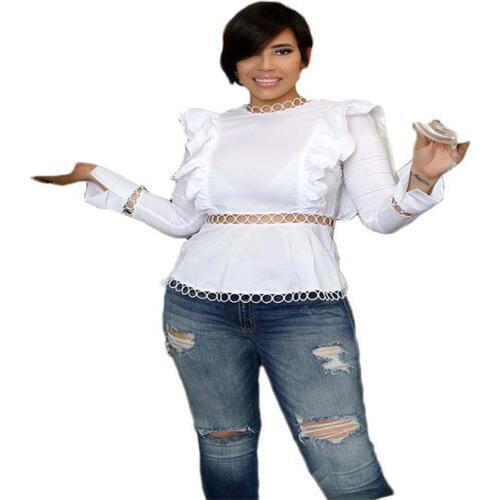 Su Sux White Blouses