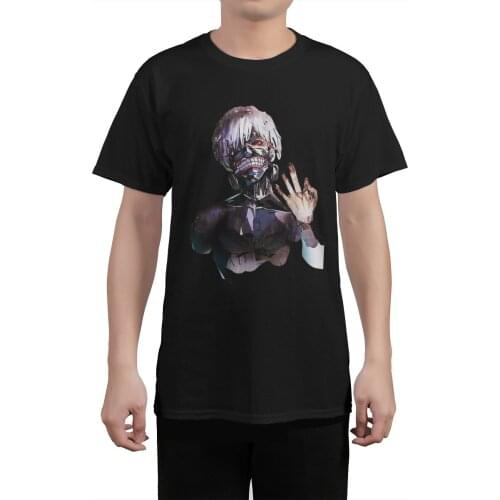 Tokyo Ghoul Anime Manga T Shirt men Funimation Kaneki Ken Cartoo top tee