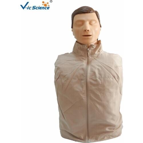 Advanced Electronic Half Body Cardiopulmonary Resuscitation Training Simulator