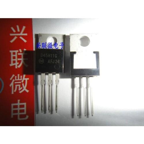 In stock 100% New&Original 5pcs/lot D45H11G D45H11 TO220