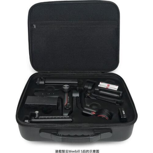 Hard EVA Carry Handbag Protection Storage Shoulder Bag for Zhiyun Weebill Lab Carrying Case