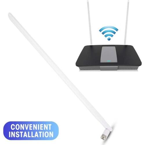 Television antenna Router Omnidirectional Antenna 10dBi White Network Card 2.4G Wifi Signal Booster antenna for television