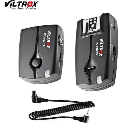 Viltrox 2.4GHz Wireless Flash Trigger Controller Shutter Release C3 for Canon 50D 5D II III 1DX 1Ds Mark III 1D IV 6D 7DII 5DSR