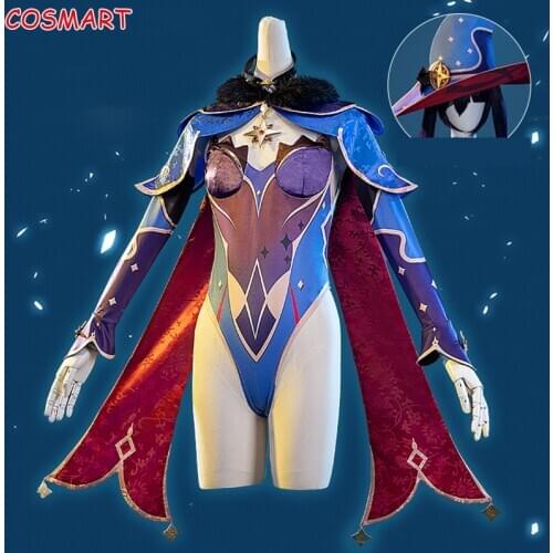 Genshin Impact Mondstadt Mona Cosplay Costume Game Suit Lovely Bodysuit Halloween Party Outfit For Women Girls 2020 NEW