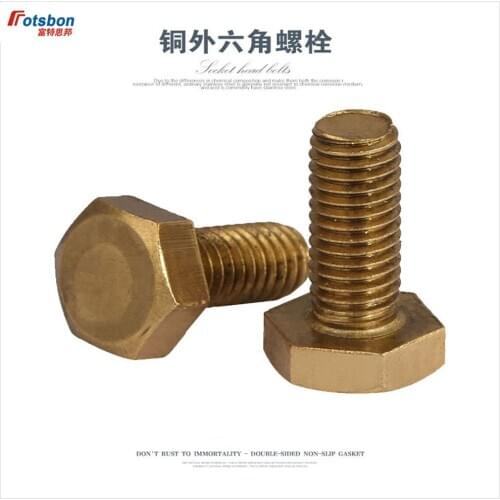 M10/M12 Hex Bolts Hexagon Head Screw Bolt Cerrojo Boulon Pernos Threaded Rod Parafusos Bulloni Acciaio External Screws ISO 4017