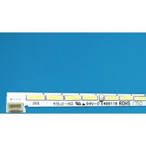 2pcs 540mm LED Backlight strip 66leds for Sky worth 49inch Tv E49B6720-01A L R type SEL490WY-LD0-500 Screen SEL490WY(LD0-410)