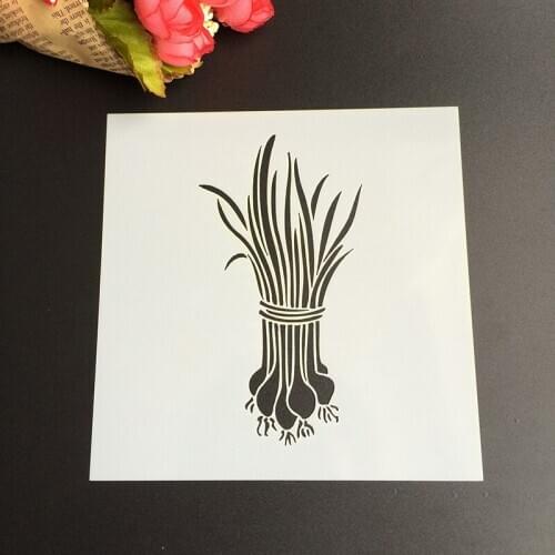 Plastic Layering plant Spray Stencils Template DIY Paper Card Scrapbooking Photo Album Diary Hand Craft