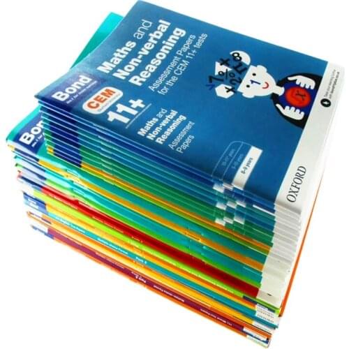 42 Books Bond 11+ English Maths Verbal Reasoning Non-Reasoning Assessment Papers Books For 5-12 Years Old kids Textbook