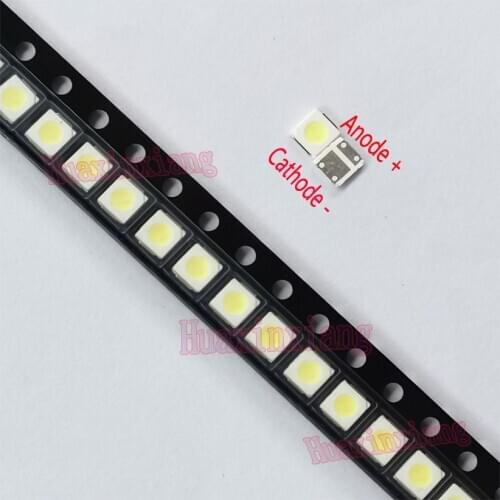 200pcs/Lot Lextar SMD LED 3030 3V 1.8W 500mA Cool white High Power For TV Backlight Application