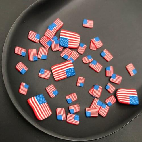 50g FLag Polymer Clay Slices Sprinkles for Kids Diy,Craft/Nail Art/Scrapbook Decoration,Filler Polymer Clay Embellishments