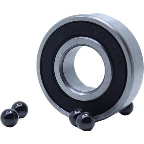 6001RS Hybrid Ceramic Bearing 12*28*8 mm ABEC-5 1PC Bicycle Bottom Brackets & Spares 6001 RS 2RS Si3N4 Ball Bearings 6001-2RS