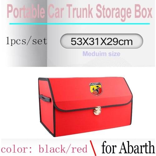 1pcs/set Auto Car Trunk Storage Box Rear Folding Multipurpose Collapsible Cover for punto bravo 124 125 125 500 695 1000TC 1100