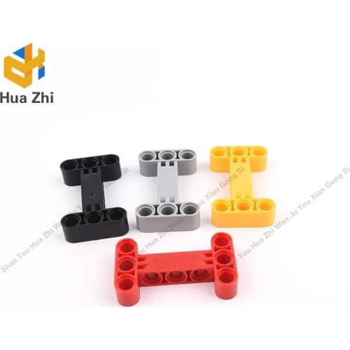 10PCS 14720 Beam 3 x 5 Thick [90° Offset Centre Beam Holes]Building Blocks Parts MOC DIY Education Build Toys