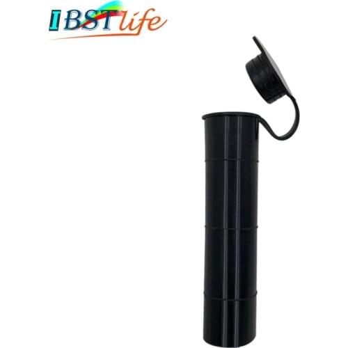 Black color 0 degree Fishing Rod Inner holder Sleeve Rod Pod Rubber Cap Tube Liner