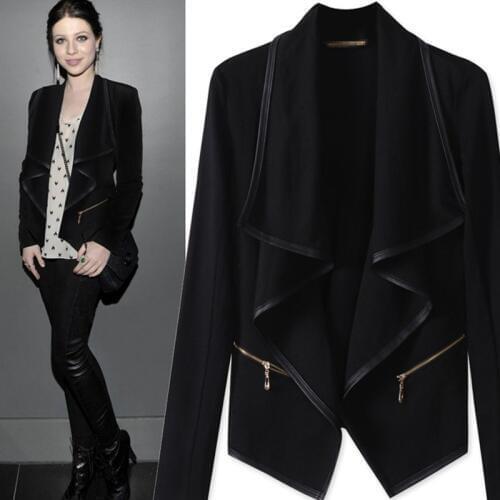 Женские черные куртки DANJEANER China At AliExpress