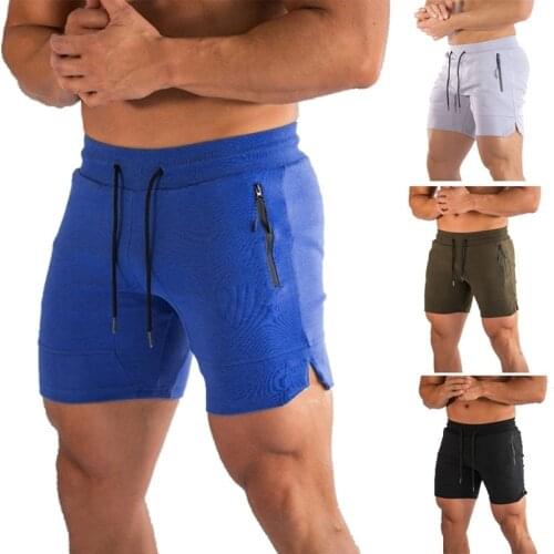 Men Shorts Sport Fitness Workout Pocket Causal Shorts Quick Dry Swimwear Jogging Running Gym Pants Bodybuilding Trunks Plus Size