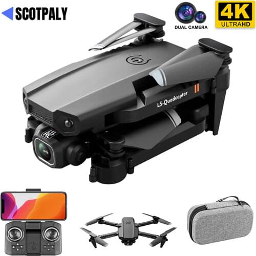 Profession Drone 4K Double Camera HD XT6 WIFI FPV Drone Air Pressure Fixed Height four-axis Aircraft RC Helicopter With Camera