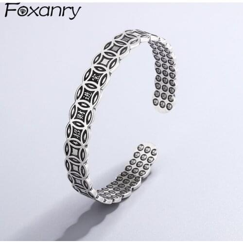 FOXANRY Copper Bracelets