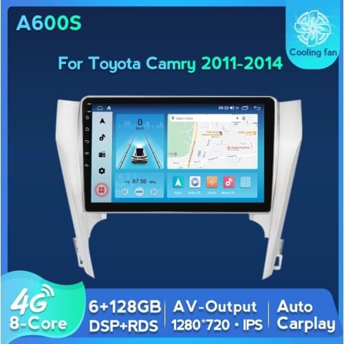 HD 1280*720 Eight Core DSP 4G LTE Android 11 for Toyota Camry 2011-2014 Car Radio Multimedia Video Player GPS Navigation