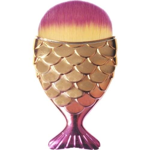 Fashion Nail Brush Gradient Color Soft Hair Nail Power Dust Cleaning Decoration Brush Manicures Salon Accessories