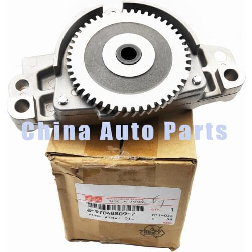 Fuel Pump 4LE1 4LE2 4LB1 OIL PUMP 8-97048809-7 FOR JCB H-ITACHI CASE KOBELCO EXCAVATOR
