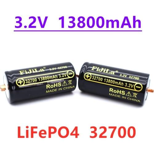 Original 32700 13800mAh 3.2V lifepo4 Rechargeable Battery Professional Lithium Iron Phosphate Power Battery with screw