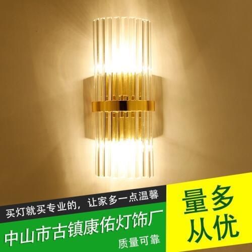 Modern Crystal Wall Lamp Chrome Wall Sconce Bedside Living Room Wall Light Lamp For Home Decoration
