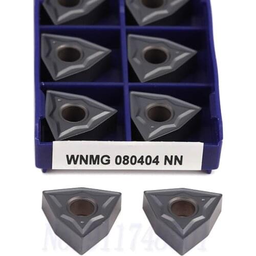 WNMG080404 NN LT10 Turning Blades WNMG080408 NN LT10 Carbide Inserts CNC Lathe External turning tool blades, For Stainless Steel
