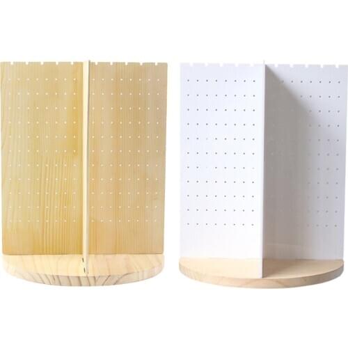 360 ° Rotatable Earring Display Stand Jewelry Necklace Stand 352 Hole