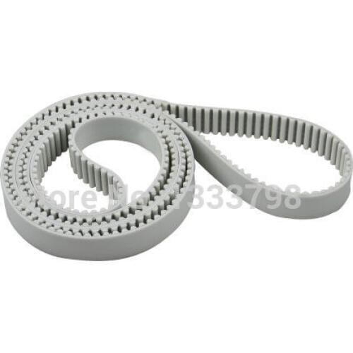 High efficiently good quality 32mm width HTD8M 3280mm length steel cord closed straps