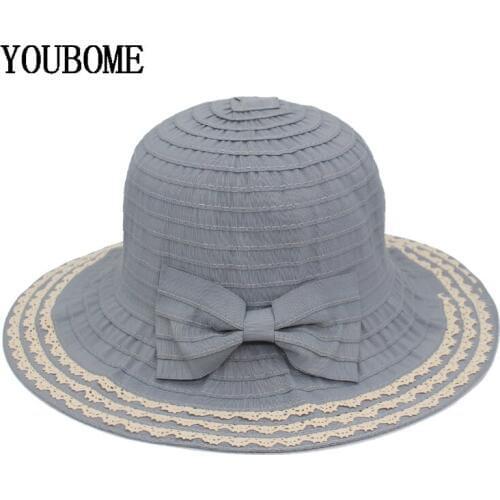 Женские летние шапки YOUBOME China At AliExpress