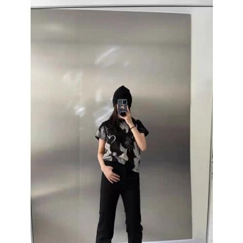 2021 Spring Summer Harajuku New Round Neck T-shirt Women Street Dance High Waist Casual Short-sleeved Kawaii Graphic Top Women