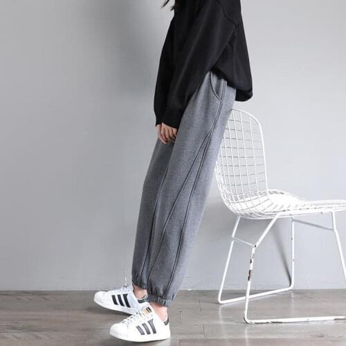Women Pants Sports Pants Female Autumn Winter Loose Casual Sweatpants Pantalones De Mujer