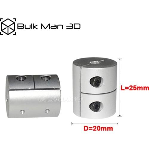 Aluminum Rigid Coupling 5*8/6.35*8/8*8MM 3D Printers Parts Aluminium Alloy Shaft Coupler Screw For Stepper Motor Accessories