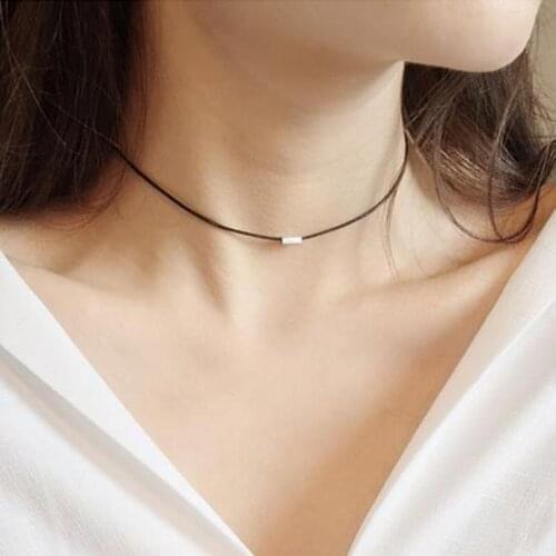 1@# Punk Choker Padlock Goth Jewelry Grunge Aesthetic Accessories Layered Chain Necklace Neck Chains Lock Pendant Jewelry Women