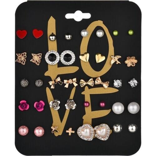 20 pairs of Metal Ear Nails