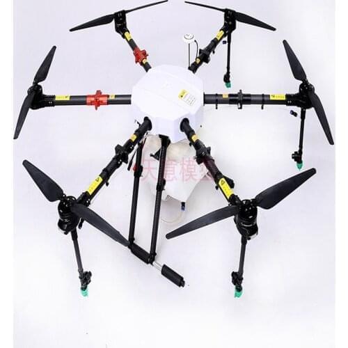 Six-axis 10L Agricultural Drone with battery, power charger plate, Screwdriver and alarm
