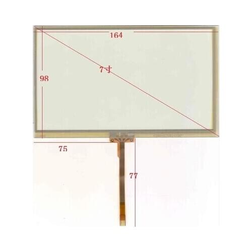 7 Inch Touch Screen 164*99 median line reverse wiring A364A-P070201-00247 GPS touch screen, free delivery
