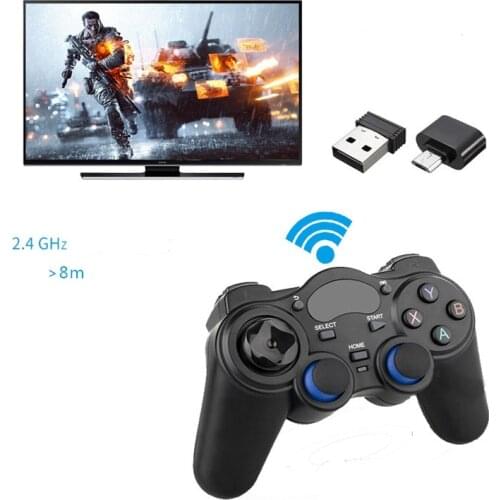 2.4G Wireless Gaming Controller Gamepad for Android Tablets PC TV Box