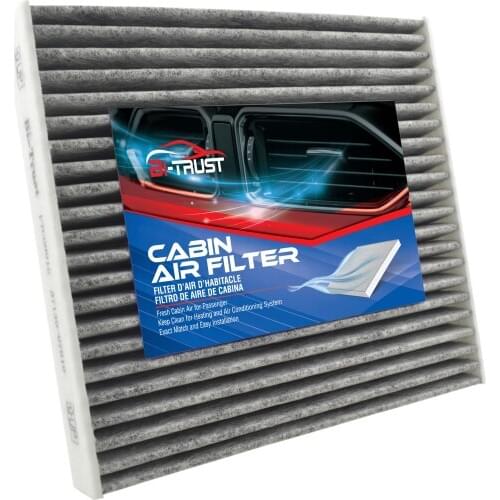 Bi-Trust Cabin Air Filter Carbon Replacement for Toyota Subaru Scion Pontiac Vibe Land Rover Lexus LS600H CT200H GS460 LX570