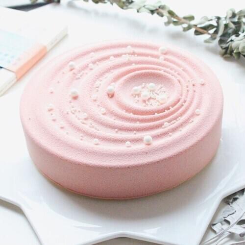 Big Silicone Cake Mold Baking Tools Silicon Bakeware Decoration Round Vortex Shape 3d Pan,Not stick,FDA Safe MJ81312
