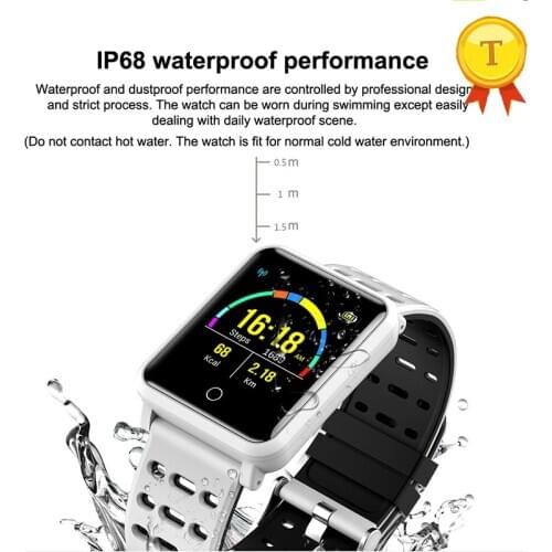 Newest IP68 professional Waterproof performance blood pressure Monitoring bracelet Replaceable Wristband pk xiomi mi band 3