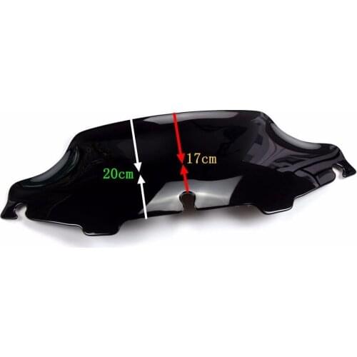 Windshield Fairing Case Fit For 96-2013 Harley Touring Electra Glide FLHT Windshield Fairing Windscreen Cover