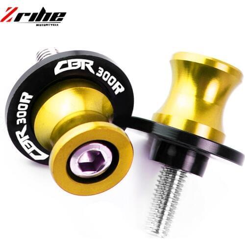 For HONDA CBR300R CB300F CBR300FA CBR600RR 2014 2015 2016-2018 8MM Motorcycle Accessories stands screws Swingarm Spools slider