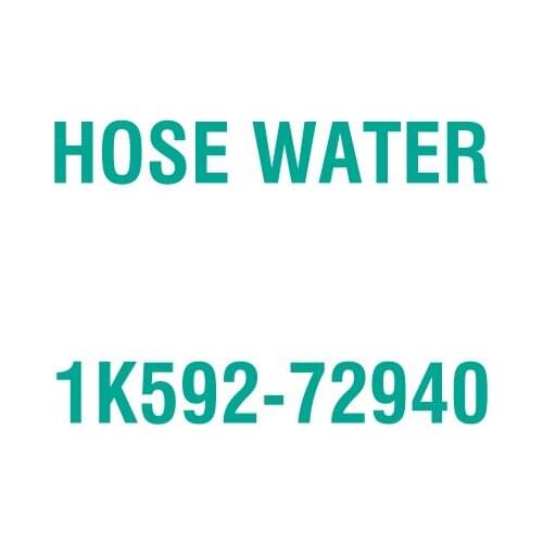 For Kubota 1K592-72940 HOSE WATER
