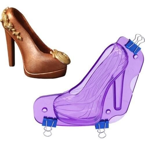 Stereo High heel Chocolate Mold Baking DIY Candy Jelly Fondant Cake Decorating Tools